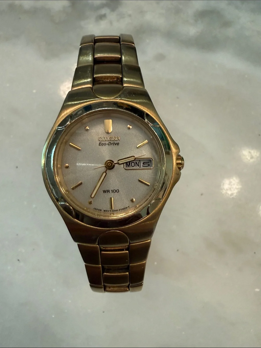 Citizen Gold-Tone Women's Watch with White Dial